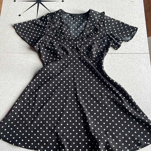 Polka Dot Summer Dress - Picture 2 of 8